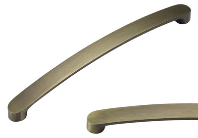 Productafbeelding van Solidchoice - Set van 6 Antieke Messing Kastgrepen