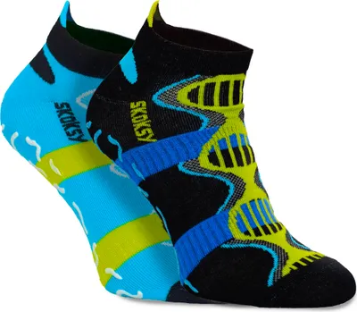 Produktbild von ZOOKSY - Rutschfest Yoga-Socken aus Baumwolle SET (2-8 Paar) I Füßlinge für Damen und Herren I Ideal für Yoga, Pilates, Fitness I Stopper Tanzsocken I Non-Slip Socks (E1+E2)