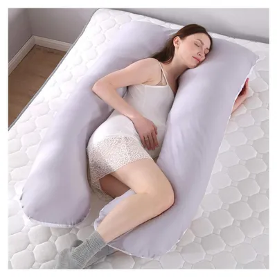 Image de Coussin de grossesse pour tout le corps, offrant confort et soutien