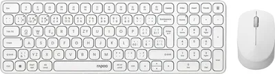 Produktbild von Rapoo 9310M Multimode-Funktastatur- und Maus-Set weiß