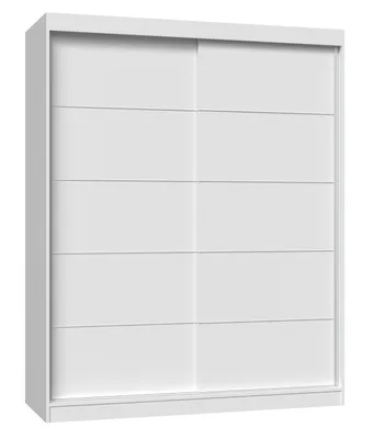 Produktbild von Šatníková skriňa 160 cm s posuvnými dverami RANNO 5 - biela