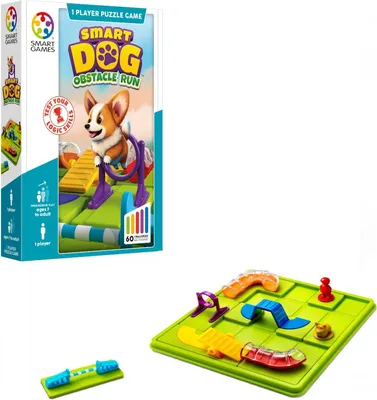 Produktbild von SmartGames Pfoten Parcours, Brettspiel, Logisch, 7 Jahr(e)