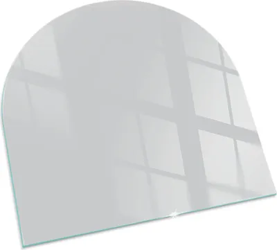 Produktbild von Farbe Grau – Glasbodenplatte für – Kaminofen – Kaminplatte Glas – Schutzglas – Funkenschutzplatte –Glasbodenplatte Feuerfeste – Hitzeschutzplatte – Bodenschutz aus Glas – 100x100 cm