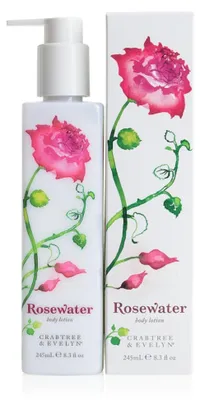 Obrázek produktu pro Crabtree & Evelyn, Rosewater, Moisturizing, Body Lotion, 245 ml