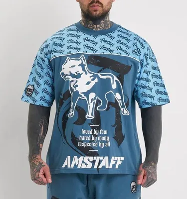 Image de Amstaff Varek T-Shirt Bleu - M