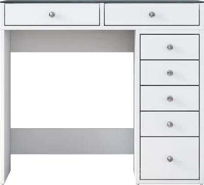 Immagine prodotto di Skye Decor, BJ107 - 2625, tavoli da trucco, bianco, 90 x 79,8 x 44,5 cm