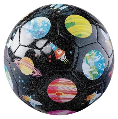 Produktbild von Crocodile Creek Glitzerfußball - Weltraumforschung