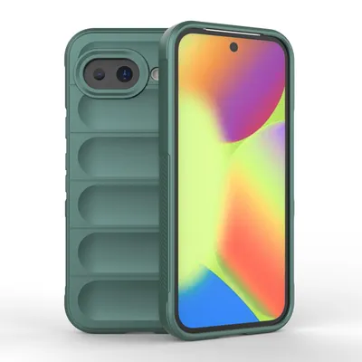 Produktbild von Hülle für Google Pixel 10A Handyhülle Back Cover Bumper TPU Silikon Case Grün