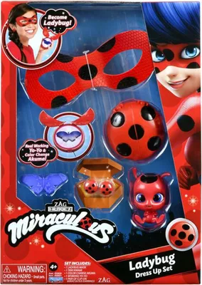 Produktbild von Miraculous Ladybug Dress Up Set Wunderbarer Marienkäfer Verkleidungsset
