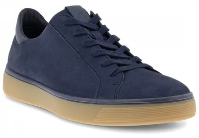 Produktbild von Ecco street tray m Schnürer blau in Gr. 40