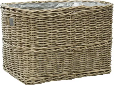 Produktbild von Korb Lafiora Polyrattan 55 x 41 x 36 cm braun gr