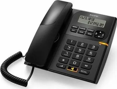 Image de Alcatel T58 Téléphone de bureau noir