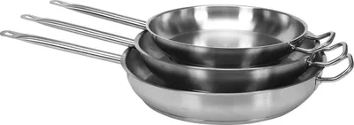 Produktbild von Yato YG-00105, Rund, Allzweckpfanne, Edelstahl, Keine Beschichtung, Edelstahl, 8,8 l