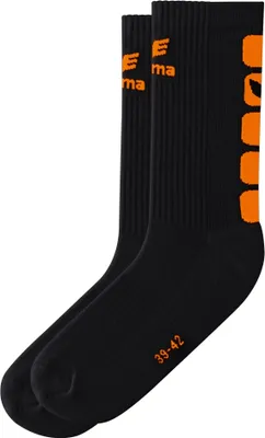 Produktbild von Erima 5-CUBES Socke schwarz/orange