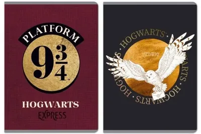 Obrázok produktu pre Zošit A5/60 strán, linkovaný, séria Harry Potter (5 ks) – Beniamin
