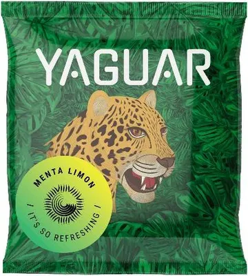 Produktbild von Yaguar - Mate Tee Probe Menta Limon 50g - Mit Minze, Zitronengras - Luftgetrocknet - Mild, Wenig Staub - Yerba Mate Brasilien - 18 Monate Gereift