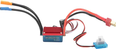 Produktbild von 25a bürstenloser ESC Strong Anti Interferenz RC Electronic Speed Controller für 1/14 1/16 Autoboot
