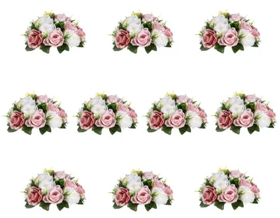 Immagine prodotto di Set di 10 fiori artificiali per matrimoni e decorazioni