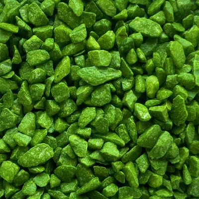Produktbild von Dekosteine Farbsteine 9-13mm - 500g Bunte Steine GRÜN
