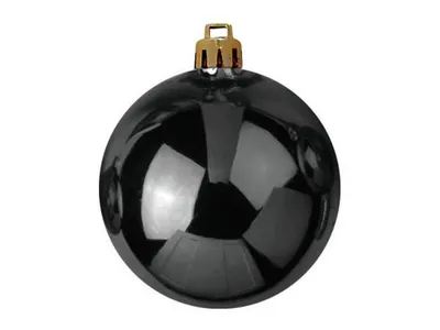 Immagine prodotto di Palla decorativa EUROPALMS 10 cm, nero 4x