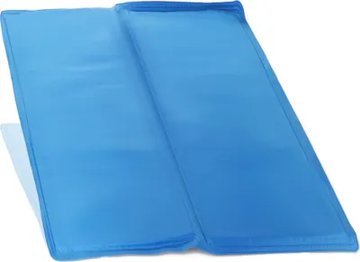 Produktbild von COM-FOUR® Kühlmatte für Hunde - selbstkühlende Unterlage für kleine Hunde und Katzen - multifunktionale Kühlmatte mit Kühlgel - Gelkissen für den Innenbereich