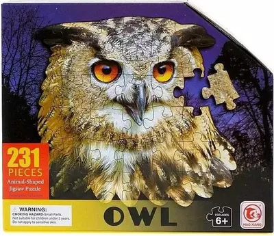 Immagine prodotto di Puzzle 232 - Gufo