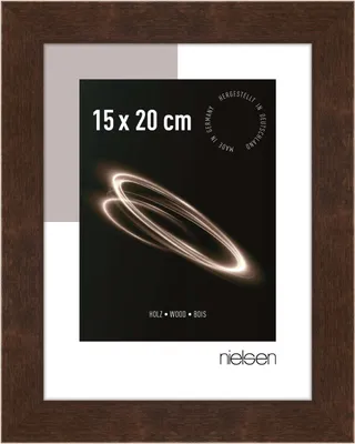 Produktbild von nielsen Holz Bilderrahmen Essential, 15x20 cm, Palisander