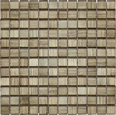 Produktbild von Mosaikfliese Glas Mini 30 x 30 cm bronze Steinmaß: ca. 2,3 x 2,3 cm