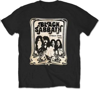 Produktbild von Black Sabbath World Tour 1978 Black M T-Shirt