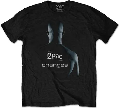 Zdjęcie produktu dla 2Pac Changes Black L Koszulka