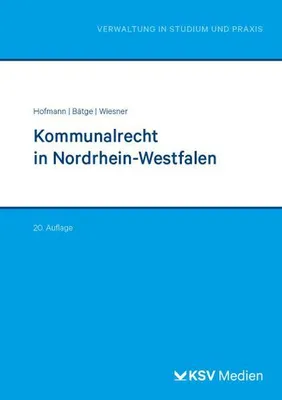 Produktbild von Kommunalrecht in Nordrhein-Westfalen
