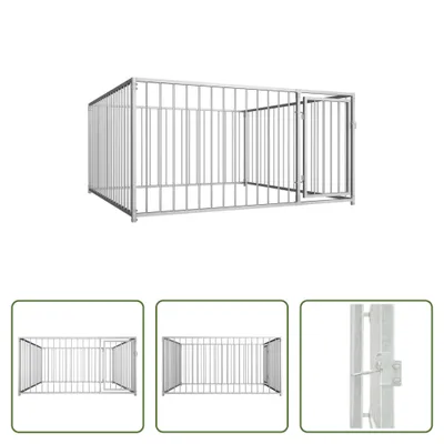 Immagine prodotto di The Living Store Outdoor-Hundezwinger 200×200×100 cm