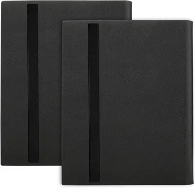 Productafbeelding van Pokémon kaartenalbum - 2 stuks - 360 kaartenvakken - 30 pagina's - Kaartenverzamelaarsboek - Zwart