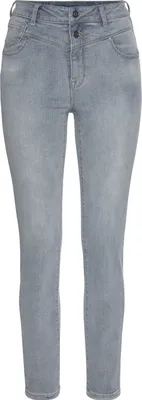 Produktbild von LASCANA Skinny-fit-Jeans blue-washed Größe 34
