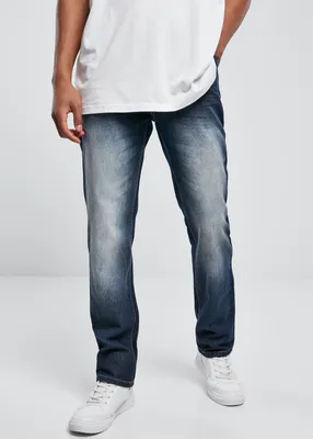 Image de Southpole Streaky Basic Denim Regular Fit dk.sand blue - 32/32