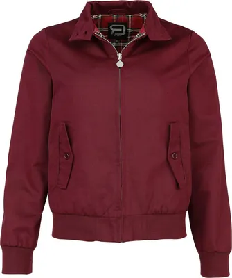 Produktbild von RED by EMP Damen bordeaux Übergangsjacke mit Stehkragen L