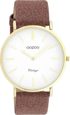 Imagen del producto de Reloj de pulsera para mujer Oozoo C20149, con correa de cuero