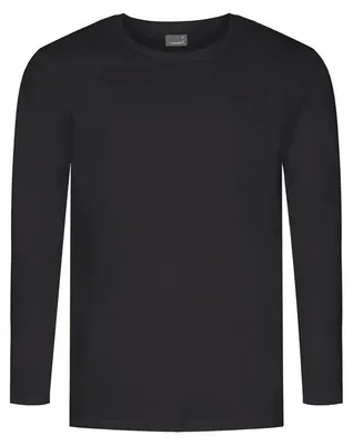 Produktbild von Promodoro - "Premium" T-Shirt für Herren Langärmlig LT2636 (L) (Schwarz)
