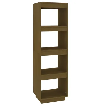 Immagine prodotto di Libreria/divisorio per ambienti marrone miele 40x35x135 in legno di pino massiccio