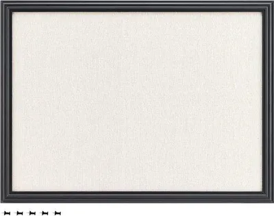 Produktbild von Famanu Multifunktionales Pinnwand mit MDF-Rahmen - Inkl. 6 Pinnnadeln - 58 x 43 cm
