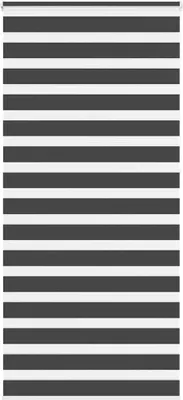 Produktbild von "2026 Promotion" Doppelrollo - Außenrollo - Schwarz 95x230 cm Stoffbreite 90,9 cm Polyester - Rollos CC24353