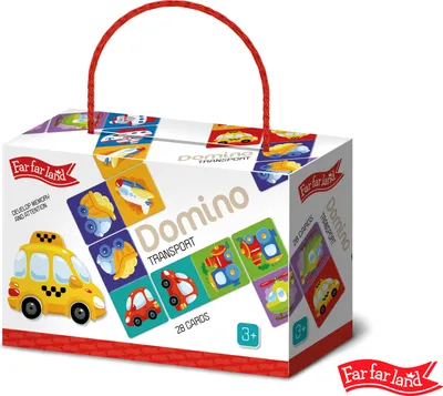 Immagine prodotto di Montessori® DOMINO. Traffico giocattoli Montessori bambini, bambine