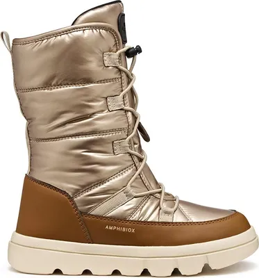 Produktbild von GEOX WILLABOOM, Warmfutter in Gold für Kinder, Größe 28