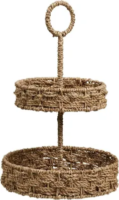 Produktbild von House Nordic Rifbjerg, Rund, Natürlich/Natur, Seegras, 250 mm, 250 mm, 405 mm