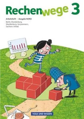 Produktbild von Rechenwege 3. Schuljahr Nord. Arbeitsheft