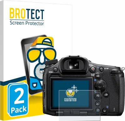 Produktbild von 2x BROTECT Schutzfolie für Sony Alpha 99 Displayschutz Displayschutzfolie Folie Matt Entspiegelungsfolie