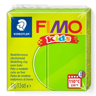 Produktbild von Modelliermasse Fimo kids hellgrün, 42g