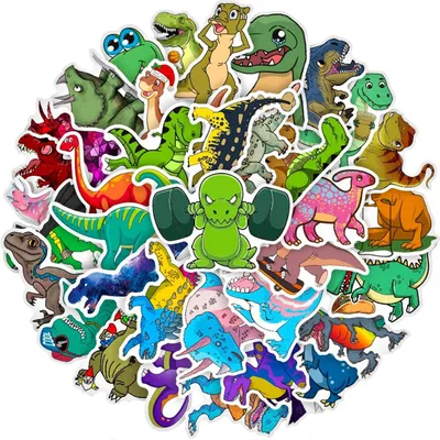 Immagine prodotto di Confezione di adesivi - Dinosauri 2
