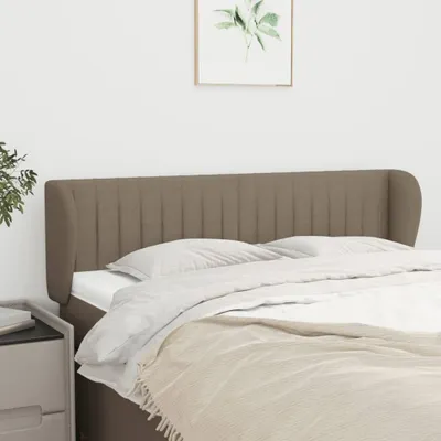 Produktbild von Design Möbel Kopfteil mit Ohren Taupe 147x23x78/88 cm Stoff - 2024 Neu