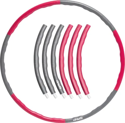 Produktbild von VirtuFit Fitness-Hula-Hoop Reifen 100 cm 1,2 kg, 6-teilig